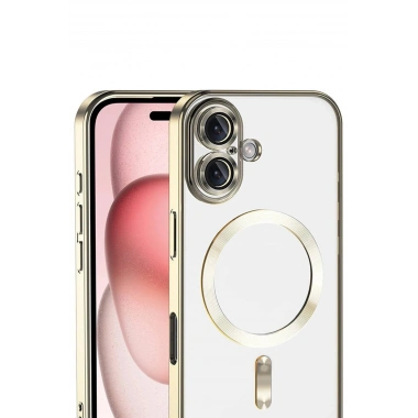 Mey İthalat®   iPhone 17 Kross Magneticsafe Kapak - Gold