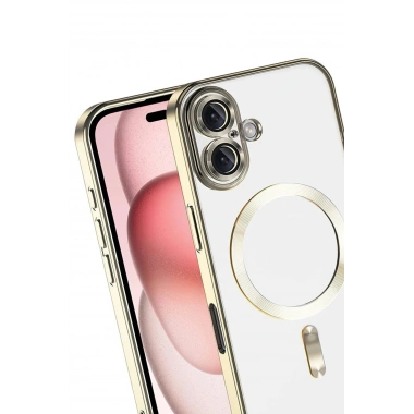 Mey İthalat®   iPhone 17 Kross Magneticsafe Kapak - Gold