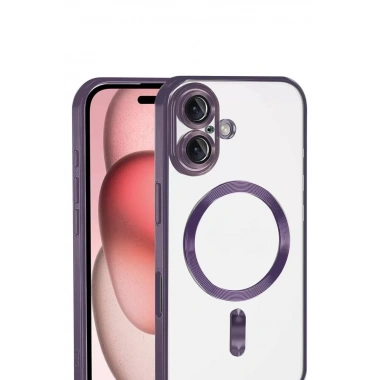 Mey İthalat®   iPhone 17 Kross Magneticsafe Kapak - Mor