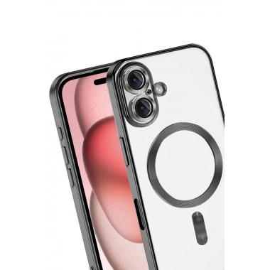 Mey İthalat®   iPhone 17 Kross Magneticsafe Kapak - Siyah