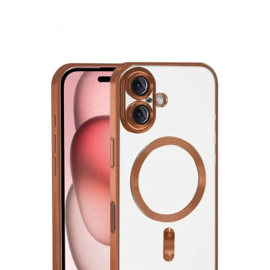 Mey İthalat®   iPhone 17 Kross Magneticsafe Kapak - Turuncu