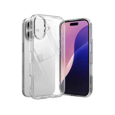 Mey İthalat®   iPhone 17 Lüx Şeffaf Silikon - Şeffaf