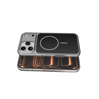 Mey İthalat®   iPhone 17 Pro Bruma Magsafe Kapak - Siyah