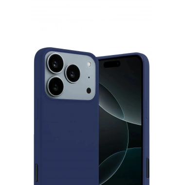 Mey İthalat®   iPhone 17 Pro First Silikon - Lacivert