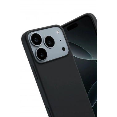 Mey İthalat®   iPhone 17 Pro First Silikon - Siyah