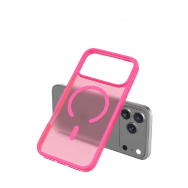 Mey İthalat®   iPhone 17 Pro Jota Magsafe Kapak - Rose