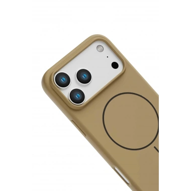 Mey İthalat®   iPhone 17 Pro Jully Magsafe Kapak - Çöl Titanyum