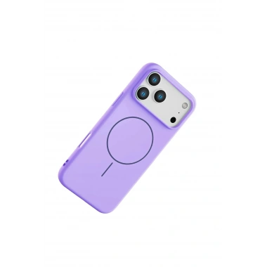 Mey İthalat®   iPhone 17 Pro Jully Magsafe Kapak - Lila