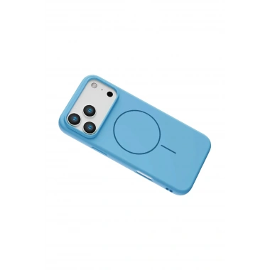 Mey İthalat®   iPhone 17 Pro Jully Magsafe Kapak - Mavi