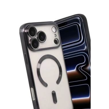 Mey İthalat®   iPhone 17 Pro Kross Magneticsafe Kapak - Siyah