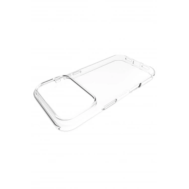 Mey İthalat®   iPhone 17 Pro Lüx Şeffaf Silikon - Şeffaf