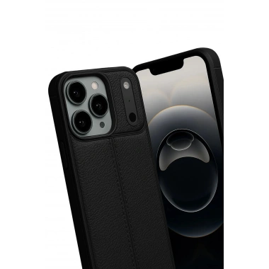 Mey İthalat®   iPhone 17 Pro Max Auto Focus Kapak - Siyah