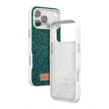 Mey İthalat®   iPhone 17 Pro Max Bright Simli Kapak - Koyu Yeşil