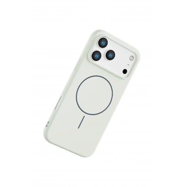Mey İthalat®   iPhone 17 Pro Max Jully Magsafe Kapak - Beyaz