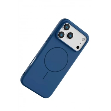 Mey İthalat®   iPhone 17 Pro Max Jully Magsafe Kapak - Lacivert