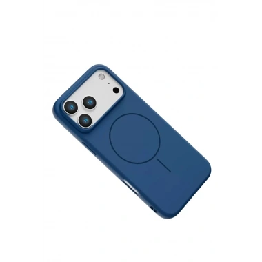 Mey İthalat®   iPhone 17 Pro Max Jully Magsafe Kapak - Lacivert