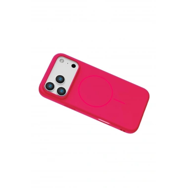 Mey İthalat®   iPhone 17 Pro Max Jully Magsafe Kapak - Pembe