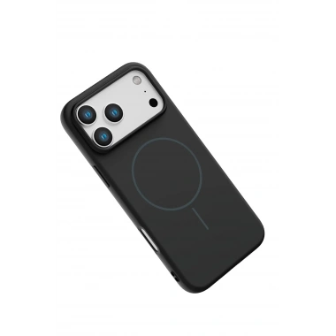 Mey İthalat®   iPhone 17 Pro Max Jully Magsafe Kapak - Siyah