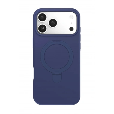 Mey İthalat®   iPhone 17 Pro Max Regal Magsafe Standlı Kapak - Lacivert