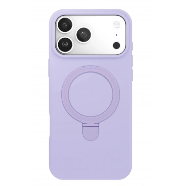 Mey İthalat®   iPhone 17 Pro Max Regal Magsafe Standlı Kapak - Lila