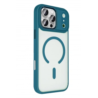 Mey İthalat®   iPhone 17 Pro Max Terea Magsafe Kapak - Açık Mavi