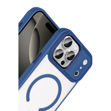 Mey İthalat®   iPhone 17 Pro Max Terea Magsafe Kapak - Lacivert