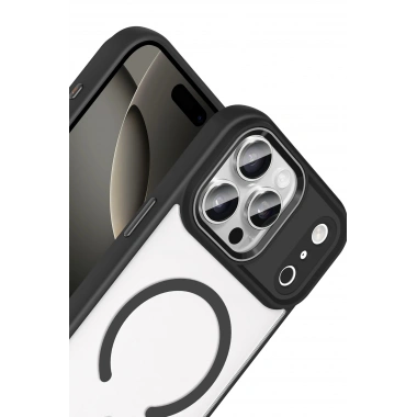 Mey İthalat®   iPhone 17 Pro Max Terea Magsafe Kapak - Siyah