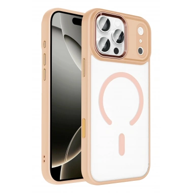 Mey İthalat®   iPhone 17 Pro Terea Magsafe Kapak - Pembe