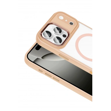 Mey İthalat®   iPhone 17 Pro Terea Magsafe Kapak - Pembe