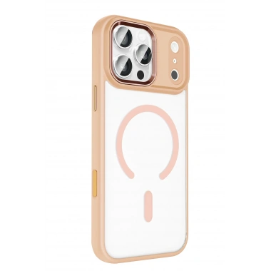 Mey İthalat®   iPhone 17 Pro Terea Magsafe Kapak - Pembe