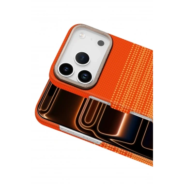 Mey İthalat®   iPhone 17 Pro Vega Magsafe Kapak - Sarı