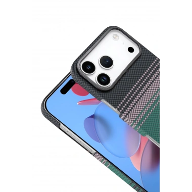 Mey İthalat®   iPhone 17 Pro Vega Magsafe Kapak - Yeşil