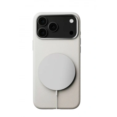 Mey İthalat® iPhone 17 Pro Wonder Deri Magsafe Kapak - Beyaz