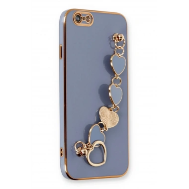 Mey İthalat® iPhone 6 Kılıf Esila Silikon - Gri