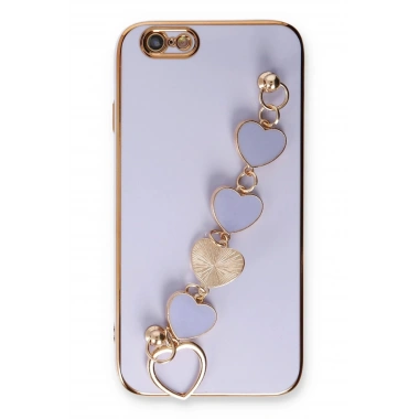 Mey İthalat® iPhone 6 Kılıf Esila Silikon - Lila