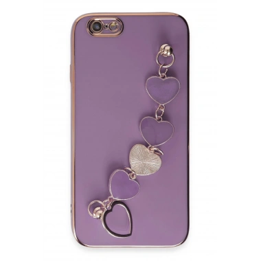 Mey İthalat® iPhone 6 Kılıf Esila Silikon - Mor