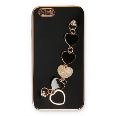 Mey İthalat® iPhone 6 Kılıf Esila Silikon - Siyah