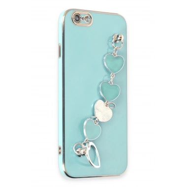 Mey İthalat®  iPhone 6 Kılıf Esila Silikon - Su Yeşili