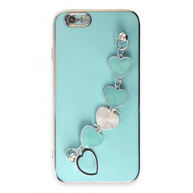 Mey İthalat®  iPhone 6 Kılıf Esila Silikon - Su Yeşili