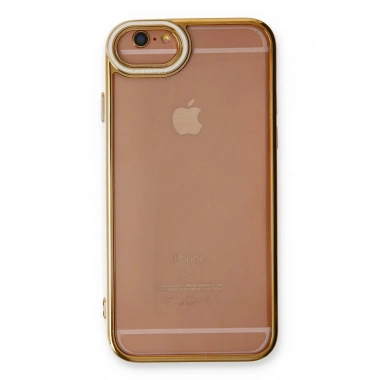 Mey İthalat®  iPhone 6 Kılıf Liva Lens Silikon - Beyaz