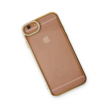 Mey İthalat®  iPhone 6 Kılıf Liva Lens Silikon - Beyaz