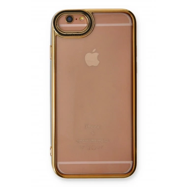 Mey İthalat®  iPhone 6 Kılıf Liva Lens Silikon - Siyah