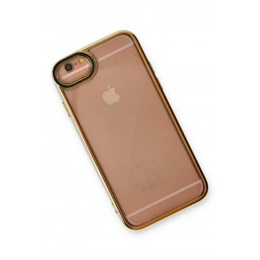 Mey İthalat®  iPhone 6 Kılıf Liva Lens Silikon - Siyah