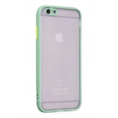 Mey İthalat®  iPhone 6 Kılıf Montreal Silikon Kapak - Turkuaz