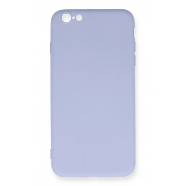 Mey İthalat®  iPhone 6 Plus Kılıf Nano içi Kadife Silikon - Lila