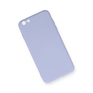 Mey İthalat®  iPhone 6 Plus Kılıf Nano içi Kadife Silikon - Lila