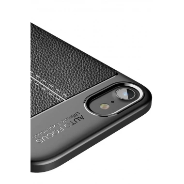 Mey İthalat®   iPhone 7 Kılıf Auto Focus Kapak - Kırmızı