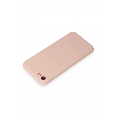 Mey İthalat®  iPhone 7 Kılıf First Silikon - Pudra