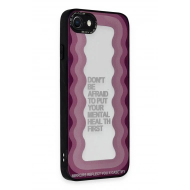 Mey İthalat®  iPhone 7 Kılıf Mirror Desenli Kapak - Mirror - 11