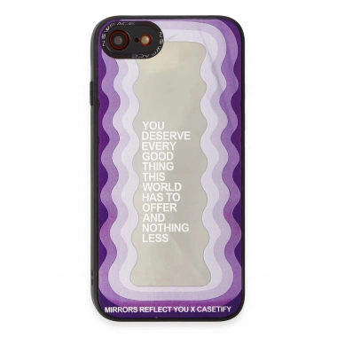 Mey İthalat®  iPhone 7 Kılıf Mirror Desenli Kapak - Mirror - 5